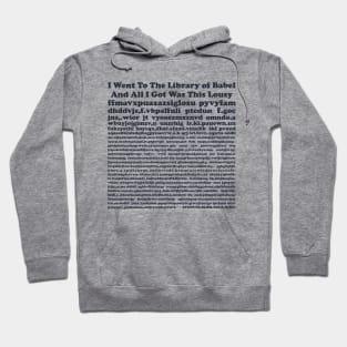 Library of Babel Souvenir Hoodie